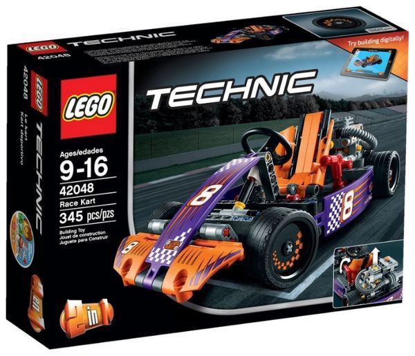 Отзывы LEGO Technic 42048 Гоночный карт