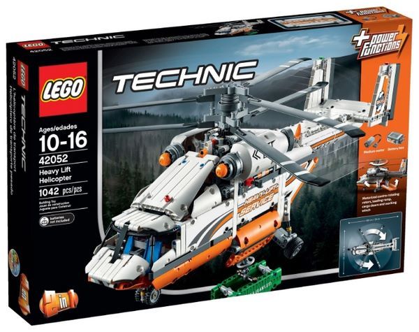 Отзывы LEGO Technic 42052 Грузовой вертолет