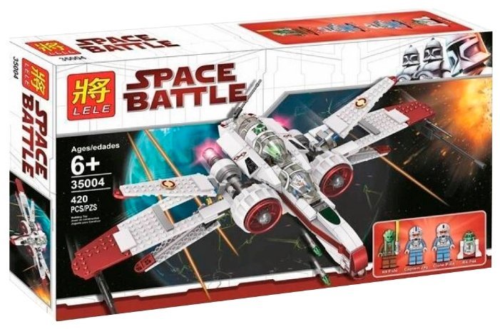 Отзывы Lele Space Battle 35004 Звездный истребитель ARC-170