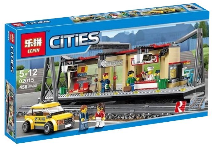 Отзывы Lepin Cities 02015 Железнодорожная станция