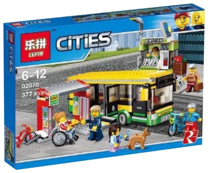 Отзывы Lepin Cities 02078 Автобусная остановка