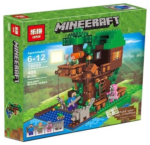 Отзывы Lepin Mineeraft 18009 Домик у реки