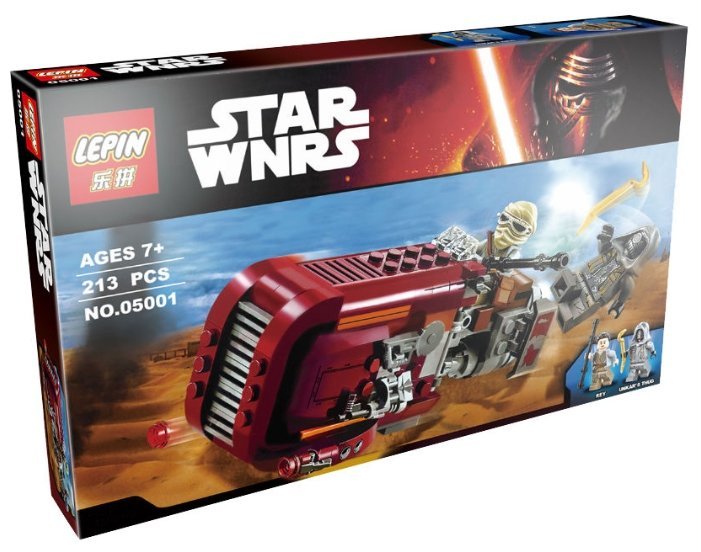 Отзывы Lepin Star Wnrs 05001 Спидер Рей