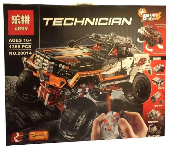 Отзывы Lepin Technican 20014 Внедорожник 4×4 Crawler