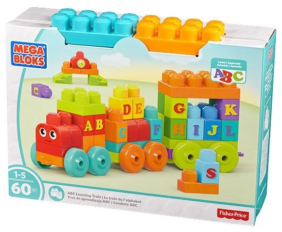 Отзывы Mega Bloks Building Basics DXH35 Паровозик-алфавит