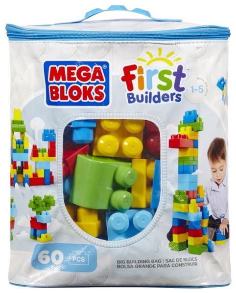 Отзывы Mega Bloks First Builders DCH55 Большая сумка строителя