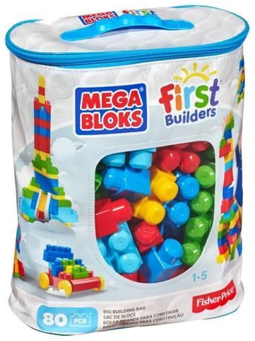 Отзывы Mega Bloks First Builders DCH63 Большая сумка строителя