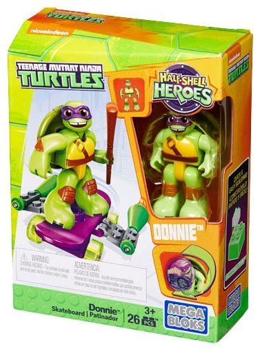 Отзывы Mega Bloks Teenage Mutant Ninja Turtles DMW40 Скейтборд Донни