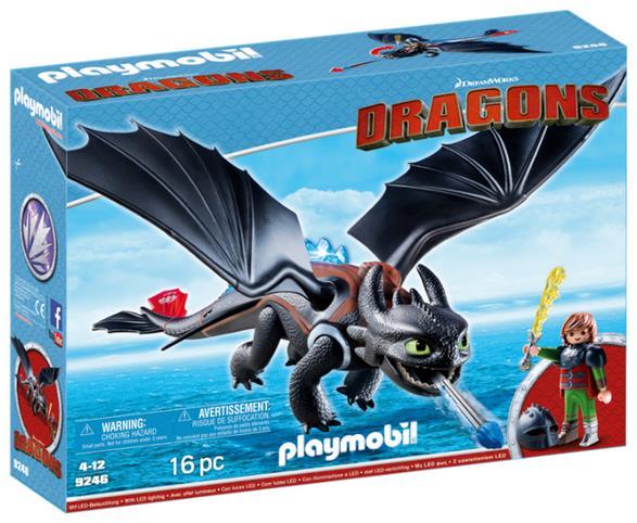 Отзывы Playmobil Dragons 9246 Иккинг и Беззубик