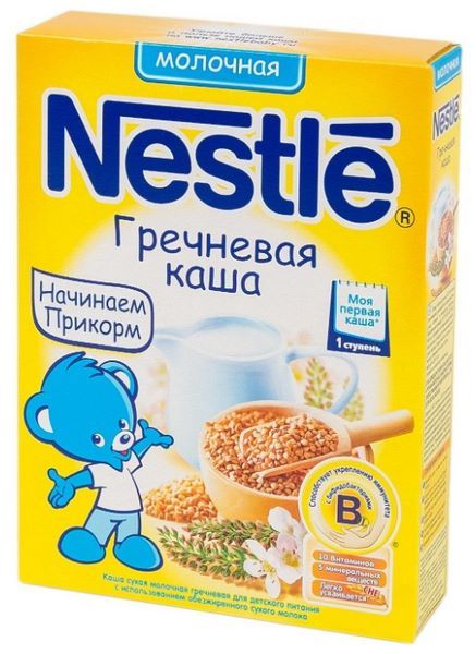 Отзывы Nestlé Молочная гречневая (с 4 месяцев) 250 г