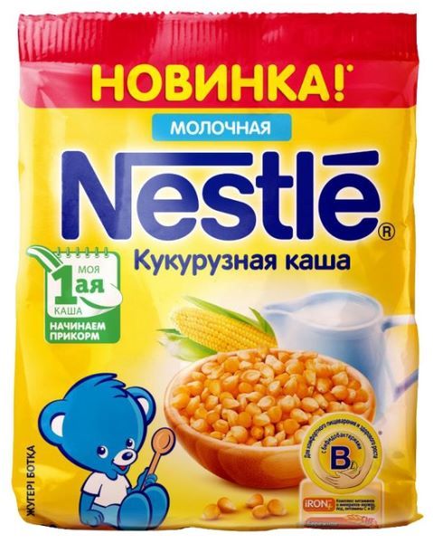 Отзывы Nestlé Молочная кукурузная (с 5 месяцев) 200 г