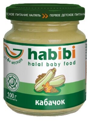 Отзывы Habibi кабачок (с 4 месяцев) 100 г. 1 шт.