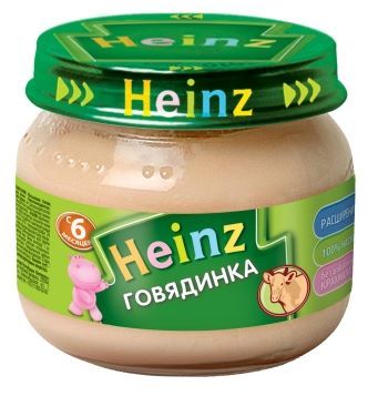 Отзывы Heinz Говядинка (с 6 месяцев) 80 г