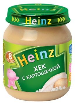 Отзывы Heinz Хек с картошечкой (с 8 месяцев) 120 г