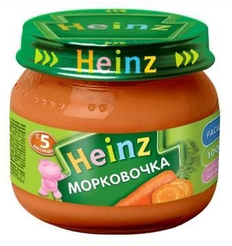 Отзывы Heinz Морковочка (с 5 месяцев) 80 г
