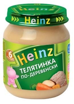 Отзывы Heinz Телятинка по-деревенски (с 6 месяцев) 120 г