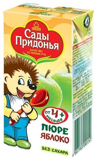 Отзывы Сады Придонья Яблоко (с 4 месяцев) Tetra Pak 125 г