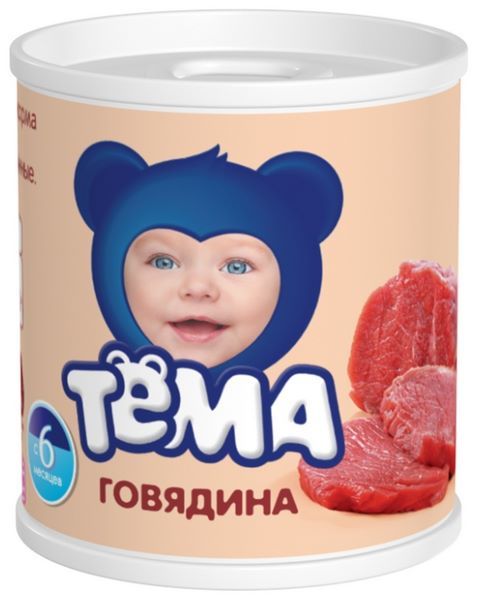 Отзывы Тёма Говядина (с 6 месяцев) 100 г