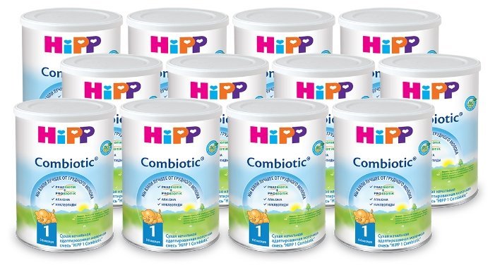 Отзывы HiPP 1 Combiotic (0-6 месяцев) 350 г, 12 шт.