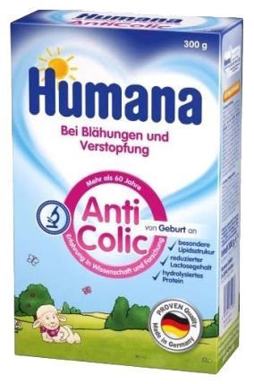 Отзывы Humana AntiColic (с рождения) 300 г