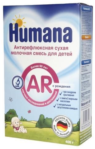 Отзывы Humana AR (c рождения) 400 г