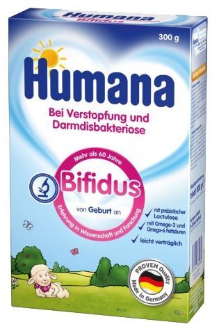 Отзывы Humana Bifidus (c рождения) 300 г