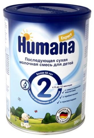 Отзывы Humana Expert 2 (с 6 до 12 месяцев) 350 г