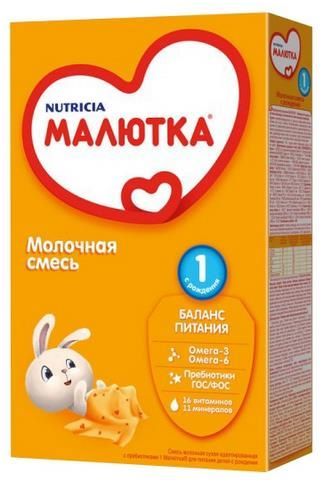 Отзывы Малютка (Nutricia) 1 (с рождения) 350 г