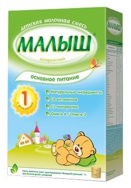 Отзывы Малыш Истринский (Nutricia) 1 основное питание (с рождения) 350 г