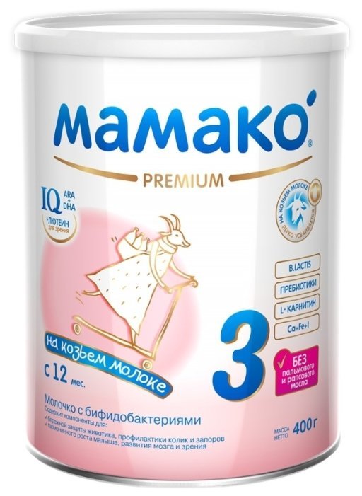 Отзывы МАМАКО 3 Premium (c 12 месяцев) 400 г