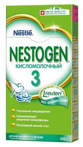 Отзывы Nestogen (Nestlé) 3 кисломолочный (с 12 месяцев) 350 г