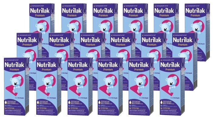 Отзывы Nutrilak (InfaPrim) Premium 2 готовая к употреблению (с 6 месяцев) 200 мл, 18 шт.