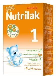 Отзывы Nutrilak (InfaPrim) 1 (с 0 до 6 месяцев) 350 г