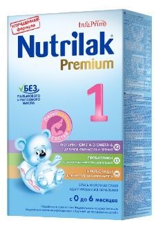 Отзывы Nutrilak (InfaPrim) Premium 1 (с 0 до 6 месяцев) 350 г