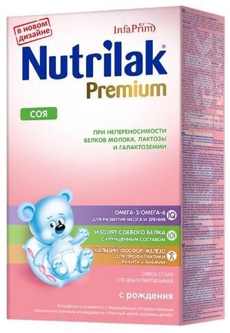 Отзывы Nutrilak (InfaPrim) Premium Соя (с рождения) 350 г