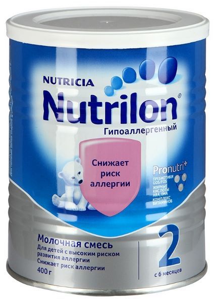 Отзывы Nutrilon (Nutricia) 2 гипоаллергенный (c 6 месяцев) 400 г