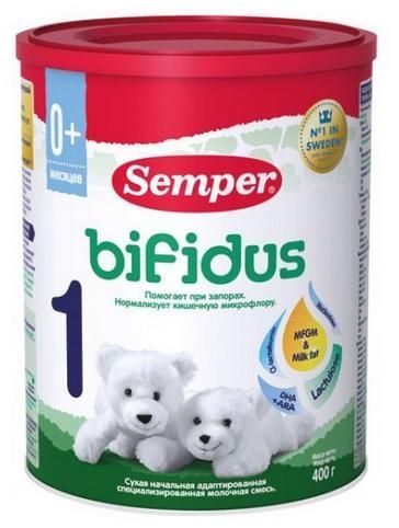 Отзывы Semper Bifidus 1 (с рождения) 400 г