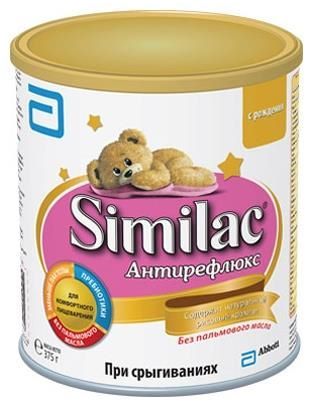 Отзывы Similac (Abbott) Антирефлюкс (с рождения) 375 г