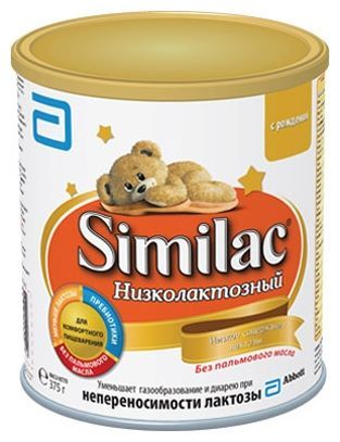 Отзывы Similac (Abbott) Низколактозный (с рождения) 375 г