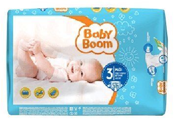 Отзывы Baby boom подгузники 3 (4-9 кг) 56 шт.