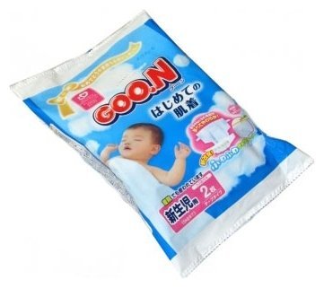 Отзывы Goo.N подгузники (0-5 кг) 2 шт.