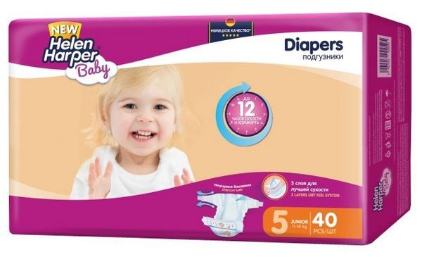 Отзывы Helen Harper Baby 5 (11-18 кг) 40 шт.