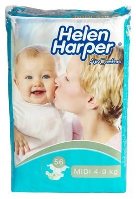 Отзывы Helen Harper подгузники Aircomfort Midi (4-9 кг) 56 шт.
