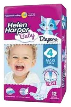 Отзывы Helen Harper подгузники Baby 4 (7-18 кг) 12 шт.