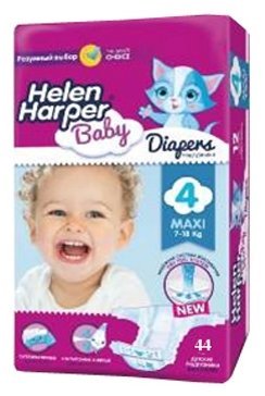 Отзывы Helen Harper подгузники Baby 4 (7-18 кг) 44 шт.