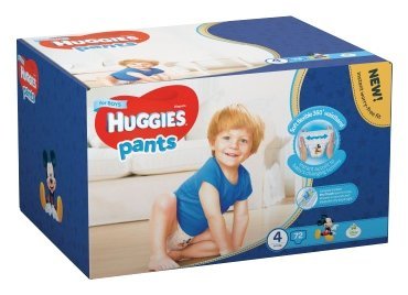 Отзывы Huggies трусики для мальчиков 4 (9-14 кг) 72 шт.