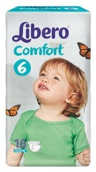 Отзывы Libero Comfort 6 (12-22 кг)