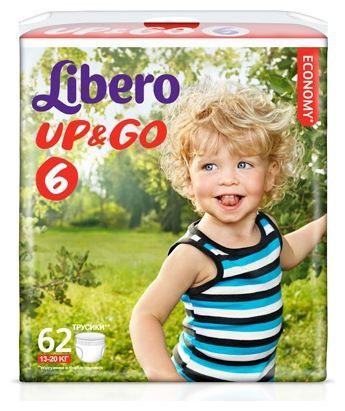 Отзывы Libero Up & Go 6 (13-20 кг)