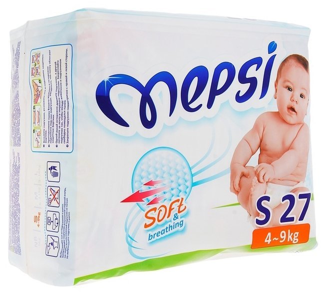 Отзывы Mepsi подгузники Soft&breathing S (4-9 кг) 27 шт.