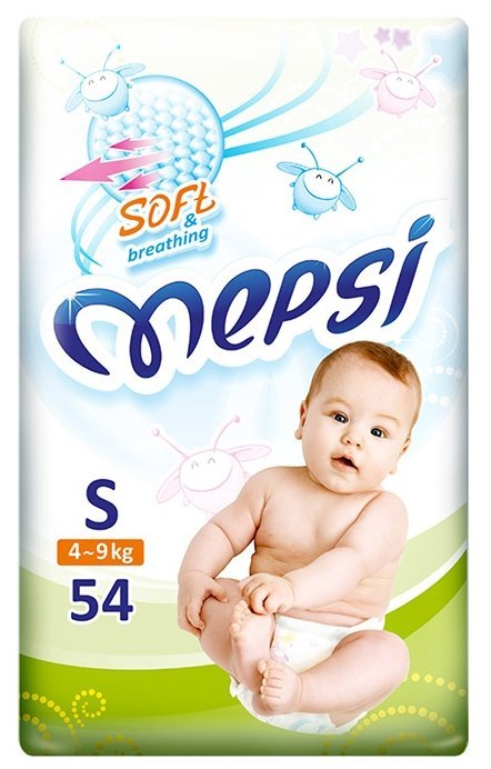 Отзывы Mepsi подгузники Soft&breathing S (4-9 кг) 54 шт.